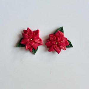 Pendientes Flor de Pascua