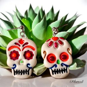 Pendientes Catrina